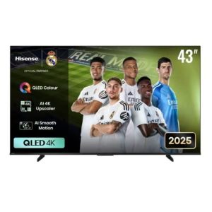 Hisense 43Q6Q 43″ QLED 4K 60Hz VIDAA Smart TV
